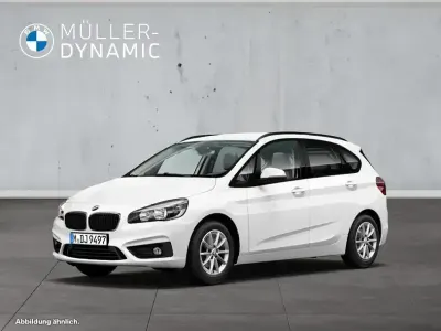 Gebraucht BMW 216 Active Tourer Advantage 116 PS (85 kW) 2017 Weiß Van / Kleinbus