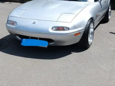 Gebraucht Mazda MX5 90 PS (66 kW) 1996 Silber Cabrio
