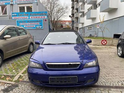 Gebraucht Opel Astra Cabriolet 103 PS (75 kW) 2003 Blau Cabrio