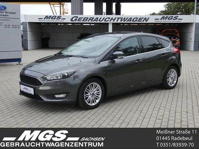 Magneticgrau (metallic) Gebraucht 2018 Ford Focus Cool & Connect Limousine | 13.950 € (Fairer Preis)