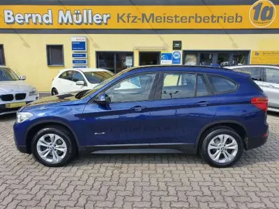 Brugt BMW X1 Advantage 136 HK (100 kW) 2017 Blå SUV