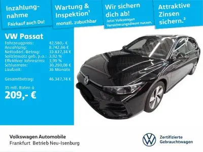 Gebraucht VW Passat R-line 193 PS (141 kW) 2025 0e grenadillschwarz metallic (metallic) Kombi