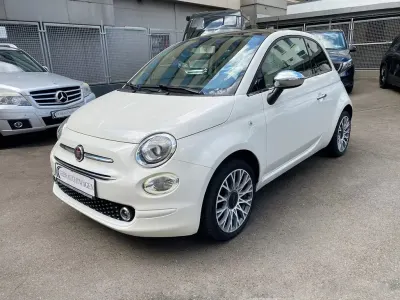 Gebraucht Fiat 500 Lounge 69 PS (50 kW) 2019 Weiß Kleinwagen