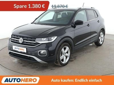 Schwarz Gebraucht 2019 VW T-Cross Style SUV | 18.490 € (Fairer Preis)