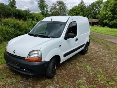 Gebraucht Renault Kangoo 80 PS (58 kW) 2002 Weiß Van / Kleinbus
