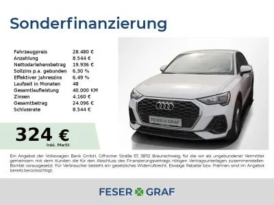 Gebraucht Audi Q3 Sportback Business 150 PS (110 kW) 2022 Weiß SUV