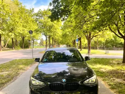 Brugt BMW 114 Sport Line 102 HK (75 kW) 2014 Sort Hatchback
