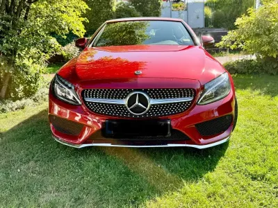 Gebraucht Mercedes C220 AMG Edition 1 170 PS (125 kW) 2018 Rot Cabrio