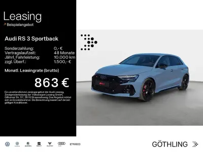 Ny Audi RS3 Sport 400 HK (294 kW) 2026 Grå Sedan