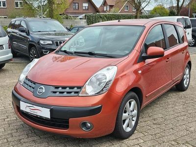 Begagnad Nissan Note Acenta 88 HK (64 kW) 2007 Orange Halvkombi