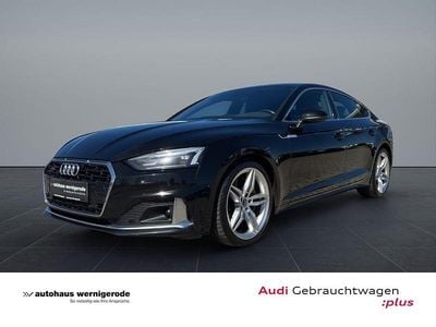 Second-hand Audi A5 Sportback Advanced Plus 286 CP (210 kW) 2021 Negru Hatchback