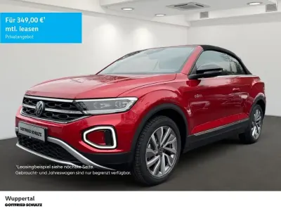 Gebraucht VW T-Roc Cabriolet Goal 150 PS (110 kW) 2025 Rot Cabrio