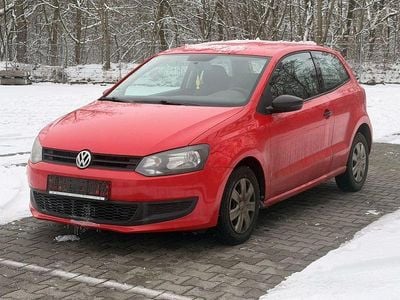 Gebraucht VW Polo Trendline 75 PS (55 kW) 2012 Rot Kleinwagen