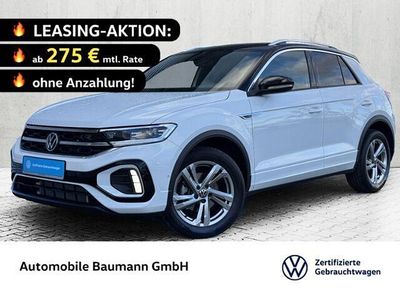 Gebraucht VW T-Roc R-line 150 PS (110 kW) 2023 Weiß SUV