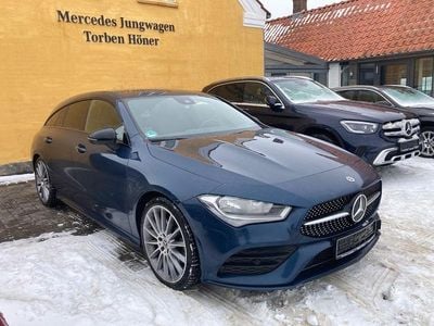 Blau Gebraucht 2022 Mercedes CLA220 Shooting Brake AMG Kombi | 25.499 € (Guter Preis)