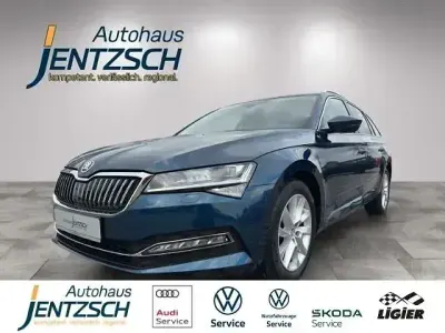 Gebraucht Skoda Superb Style 200 PS (147 kW) 2022 Blau Kombi