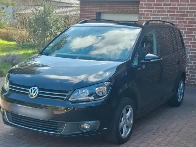 Gebraucht VW Touran 140 PS (102 kW) 2010 Schwarz Van / Kleinbus