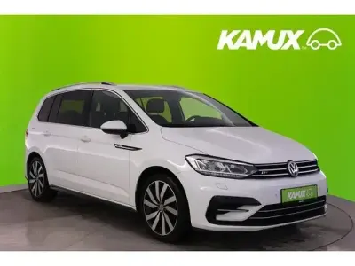 Begagnad VW Touran R-line 150 HK (110 kW) 2019 Vit Minibuss