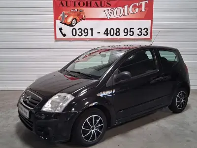 Gebraucht Citroën C2 Tonic 60 PS (44 kW) 2009 Schwarz Kleinwagen