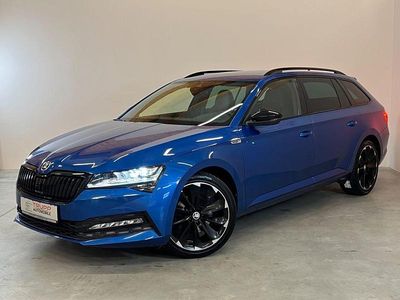 Gebraucht Skoda Superb SportLine 200 PS (147 kW) 2022 Raceblau metallic Limousine