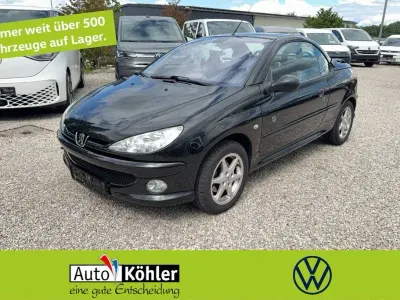 Gebraucht Peugeot 206 CC Roland Garros 109 PS (80 kW) 2006 Schwarz Cabrio