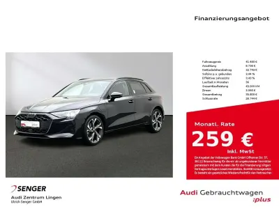 Brugt Audi A3 Advanced 204 HK (150 kW) 2025 Sort Sedan
