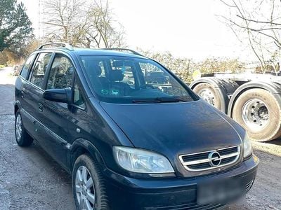 Gebraucht Opel Zafira 125 PS (91 kW) 2005 Schwarz Van / Kleinbus