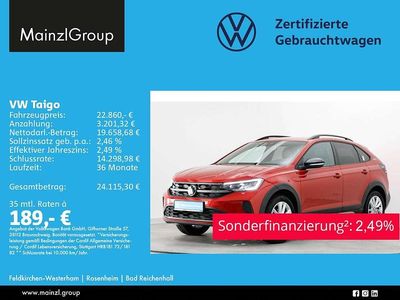 Usata VW Taigo Goal 116 CV (85 kW) 2025 Rosso SUV