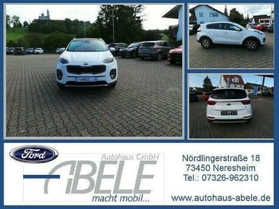 Deluxe weiß metallic Gebraucht 2017 Kia Sportage GT-Line SUV | 18.980 € (Fairer Preis)