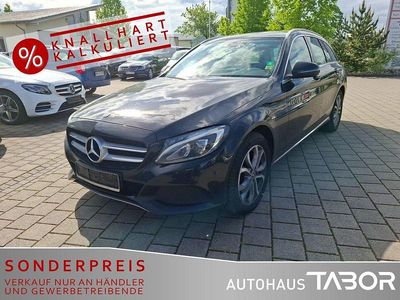 Gebraucht Mercedes C250 Avantgarde 204 PS (150 kW) 2018 Obsidianschwarz  metalliclack Kombi