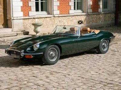 Gebraucht Jaguar E-Type 287 PS (211 kW) 1972 Grün Cabrio