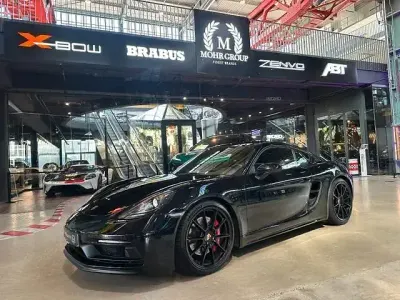 Brugt Porsche 718 Cayman 400 HK (294 kW) 2024 Sort Coupe