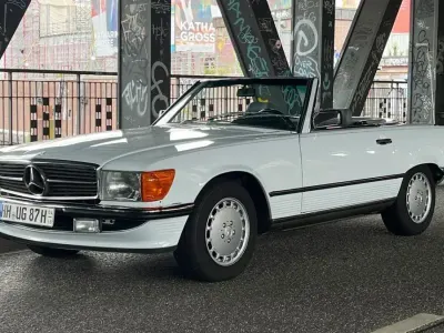 Gebraucht Mercedes 560 234 PS (172 kW) 1987 Weiß Cabrio