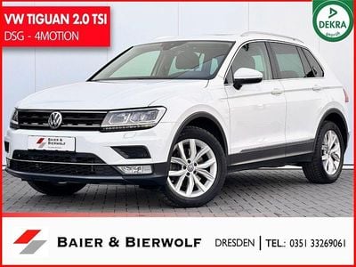 Second-hand VW Tiguan Highline 179 CP (131 kW) 2017 Alb SUV