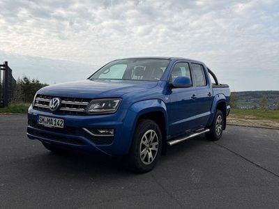 Usata VW Amarok 224 CV (164 kW) 2019 Blu Pick-up