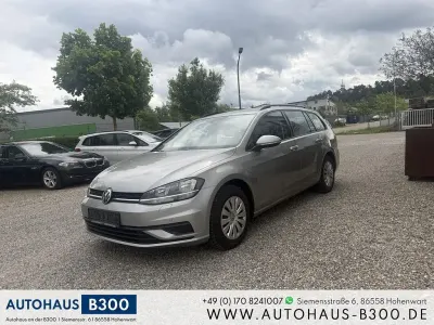 Gebraucht VW Golf VII Trendline 110 PS (80 kW) 2018 Silber Kombi