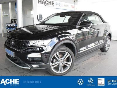 Gebraucht VW T-Roc Cabriolet Style 150 PS (110 kW) 2020 Schwarz Cabrio