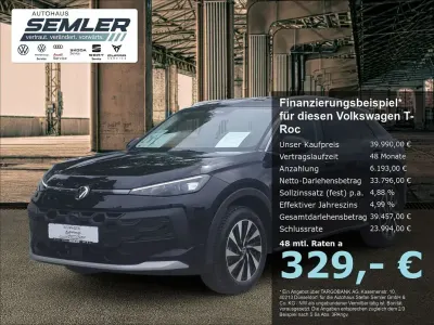 Neu VW T-Roc Cabriolet Style 150 PS (110 kW) 2026 Schwarz SUV