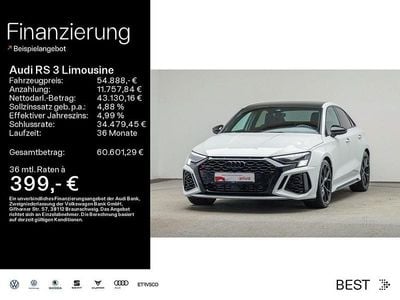 Gebraucht Audi RS3 Sport 400 PS (294 kW) 2024 2y gletscherweiß metallic (metallic) Limousine