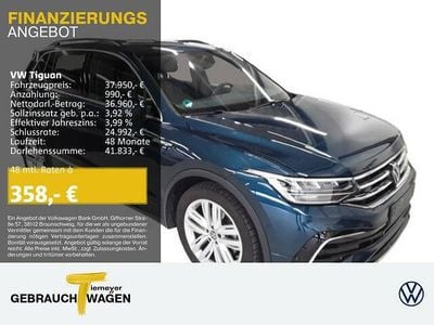 Usata VW Tiguan R-line 200 CV (147 kW) 2024 Andere farbe SUV