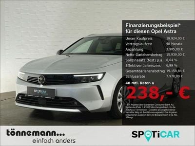 Gebraucht Opel Astra Elegance 131 PS (96 kW) 2023 Kristall silber Kombi
