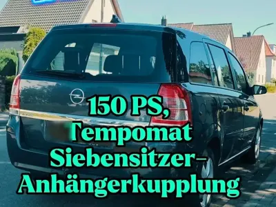 Gebraucht Opel Zafira 150 PS (110 kW) 2009 Blau Van / Kleinbus