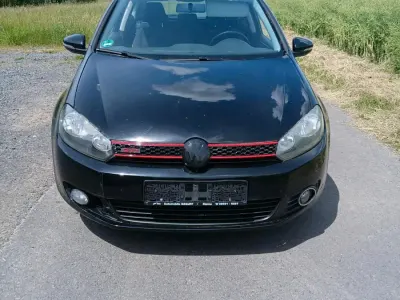Gebraucht VW Golf VI 80 PS (58 kW) 2010 Schwarz Kleinwagen