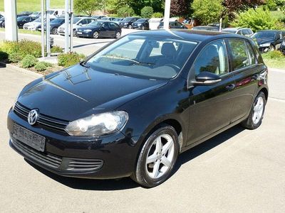Gebraucht VW Golf VI Comfortline 105 PS (77 kW) 2011 Schwarz Kleinwagen