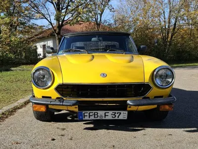 Gebraucht Fiat 124 105 PS (77 kW) 1983 Gelb Cabrio