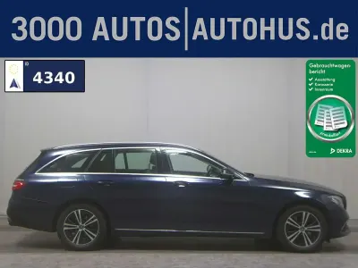 Usata Mercedes E300 Avantgarde 245 CV (180 kW) 2019 Blu Station wagon