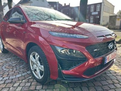 Second-hand Hyundai Kona N Line 120 CP (88 kW) 2021 Roșu SUV