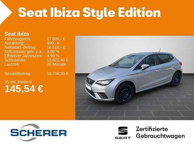 Second-hand Seat Ibiza Style 116 CP (85 kW) 2024 Argintiu Hatchback