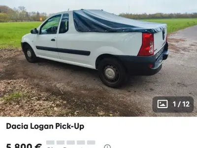 Gebraucht Dacia Logan Pick-Up 87 PS (63 kW) 2011 Weiß Pickup