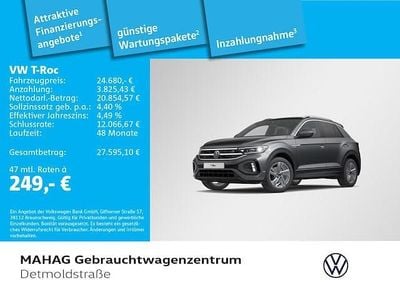 Gebraucht VW T-Roc R-line 150 PS (110 kW) 2023 Grau SUV
